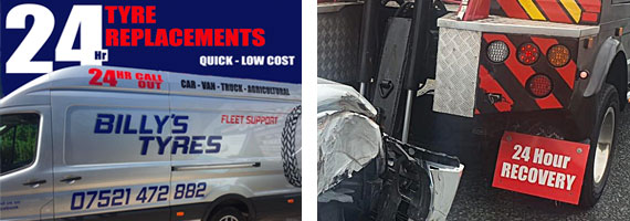 mobile tyre and vehicle recovery nr you logo